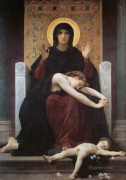  sol Pintura Art%C3%ADstica - Vierge consolatrice Realismo William Adolphe Bouguereau